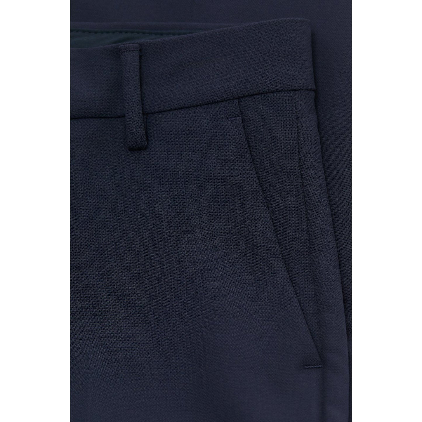 Closed Women's Sonnett Slim Pant in Dark Night, sleek dark-colored slim-fit women's pants displayed on a model.
