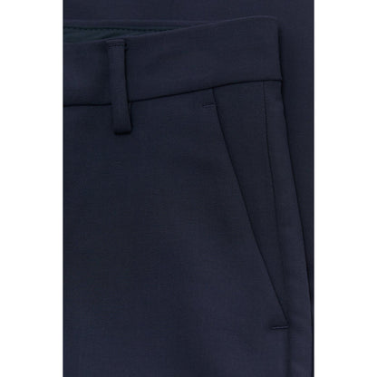 Closed Women's Sonnett Slim Pant in Dark Night, sleek dark-colored slim-fit women's pants displayed on a model.