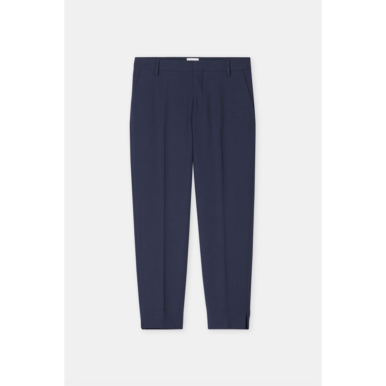 Dark Night Sonnett Slim Pant by Closed Women's, slim-fit dark women's pants shown on model with detailed fabric texture.