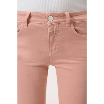Women's Baker Power Stretch Jeans in terracotta rose by Closed, featuring slim fit and stretch fabric for comfortable style.