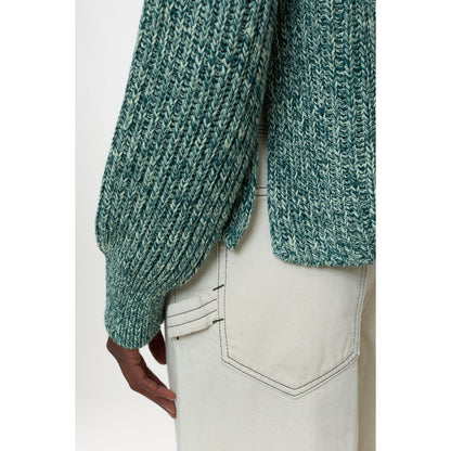 Women's Mouliné knitted jumper by Closed in Midnight Lake color, featuring cozy, textured knit fabric and a stylish fit.