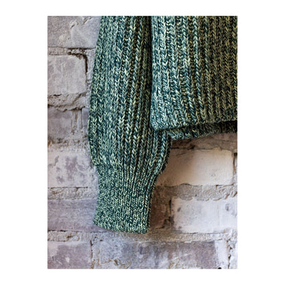 Green Mouliné knitted jumper for women by Closed Women's, featuring cozy knit fabric and a stylish midnight lake color.
