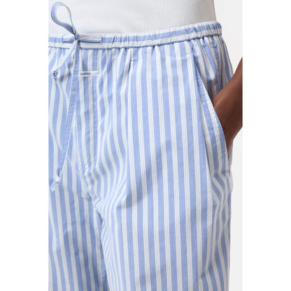 Closed Women's Romilla Relaxed Pants in Cornflower Blue, casual women's pants with a comfortable, relaxed fit.