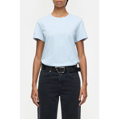 Women's melange Lazio Blue T-shirt by Closed Women's, featuring a casual fit and soft fabric.