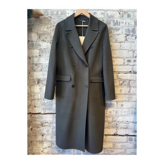 Virgin Wool Cashmere Blend Coat - Irish Coffee - DUNE + SALT