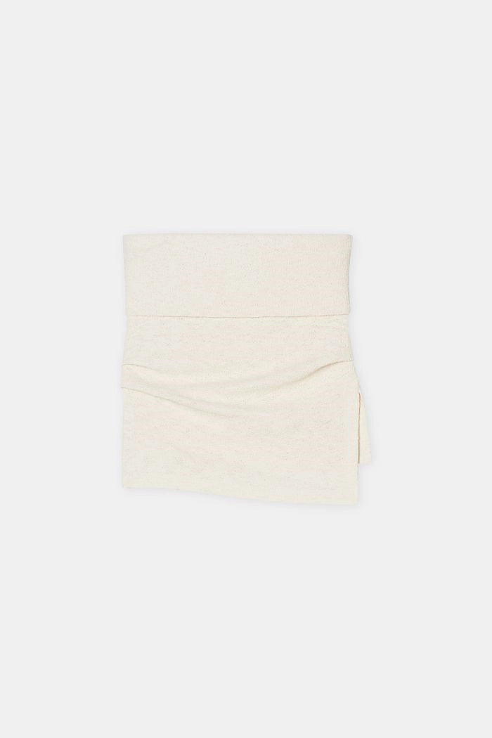 Cotton Tube Top - Dune Beige - DUNE + SALT