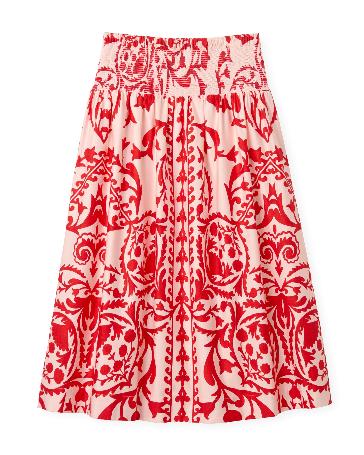Georgia Skirt in Faraway Print - Poppy