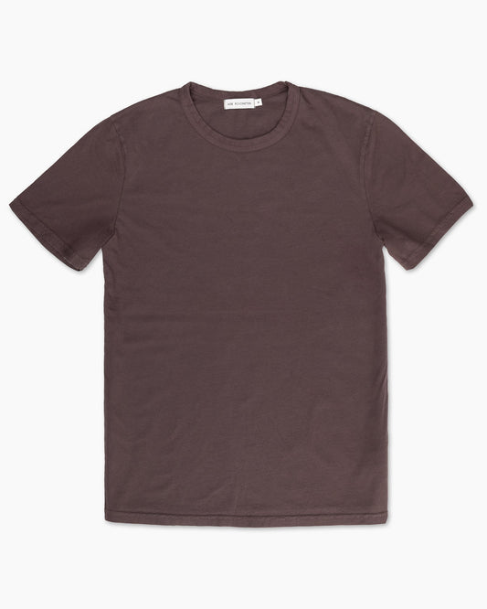 Ace Rivington Supima SS Crewneck Tee - Cocoa Dark Slate Gray