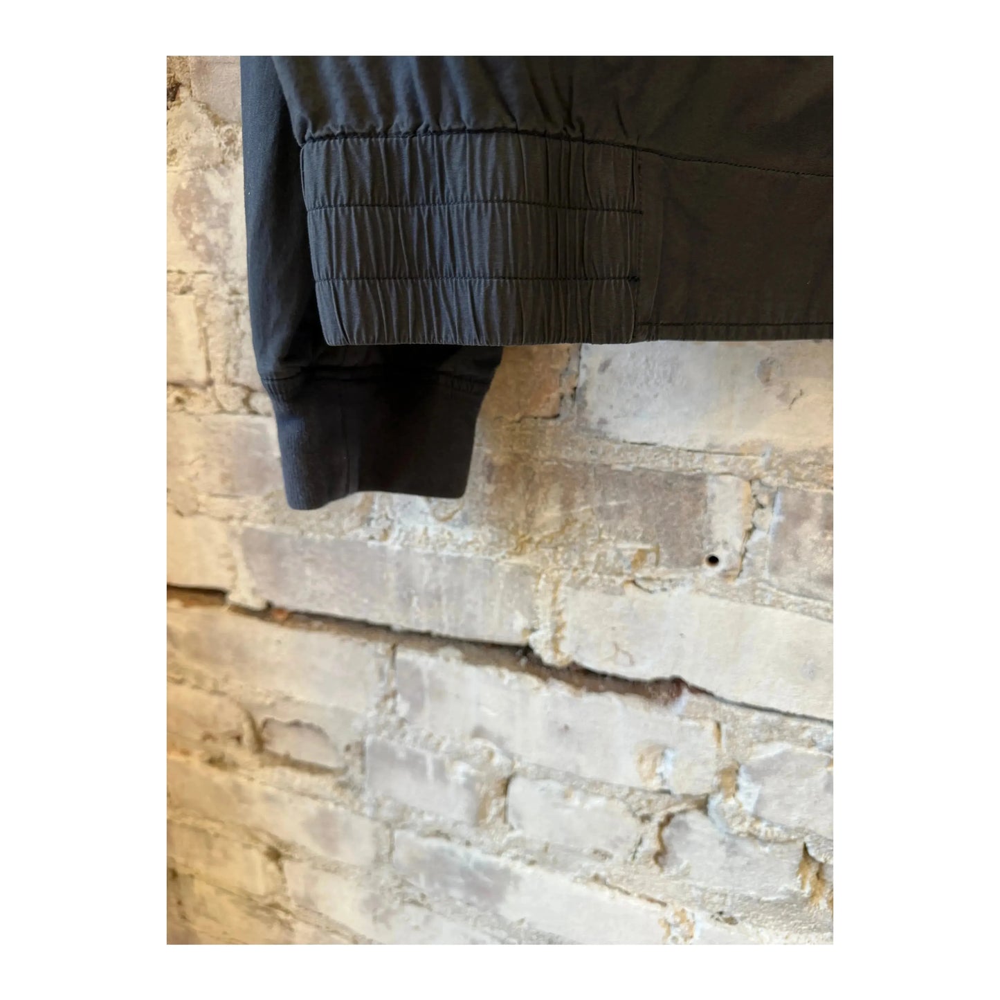 Men's cotton bomber jacket in smokey blue by Closed Men's, featuring a stylish fit and casual design.