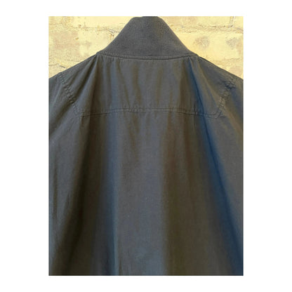 Men's cotton bomber jacket in smokey blue from Closed Men's, featuring a stylish fit and casual design.