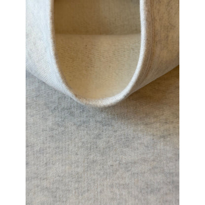 Women's V::Room oversized oatmeal turtleneck made of cotton Tencel brushed fleece, with a cozy, relaxed fit and long sleeves.