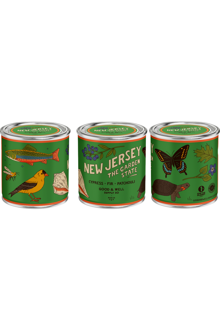 New Jersey State Soy Candle - DUNE + SALT