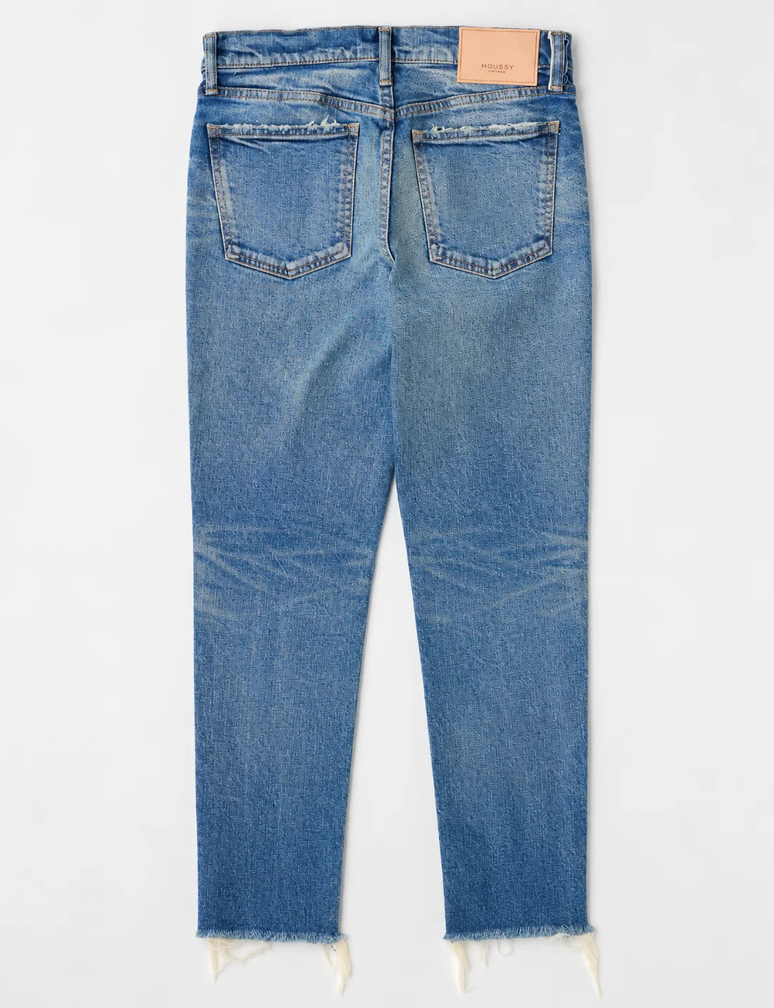 Moussy Halsey Skinny Jean - Light Blue Slate Gray