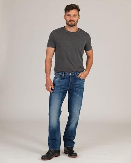 Men's Ace Rivington Harlan Straight Comfort 12oz jeans in Easy Rider wash