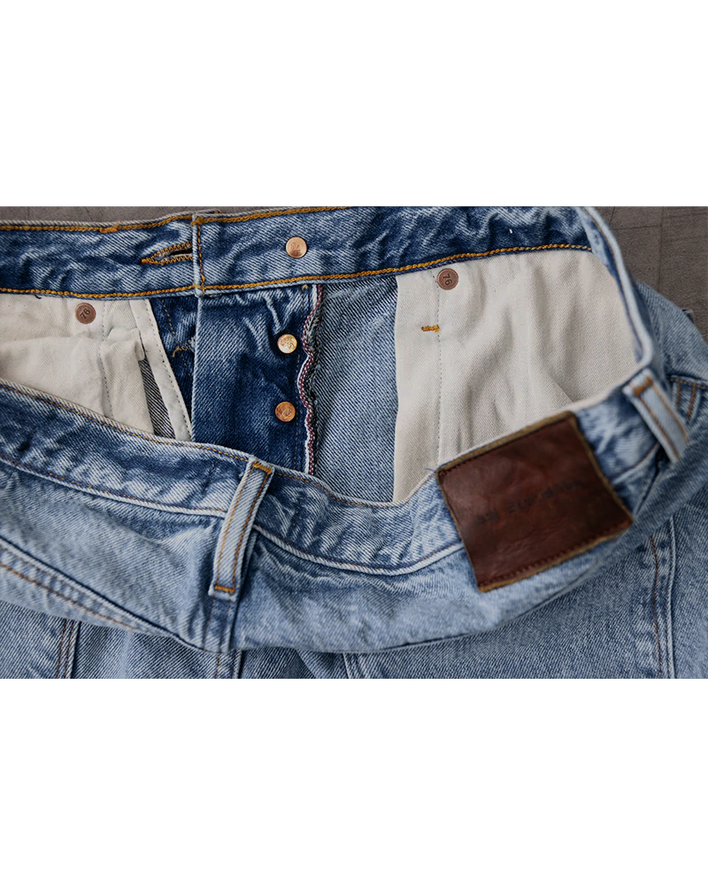Harlan Straight Archive Selvedge 12oz - Decade Wash - DUNE + SALT