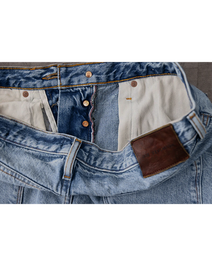 Harlan Straight Archive Selvedge 12oz - Decade Wash - DUNE + SALT