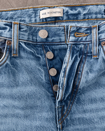 Harlan Straight Archive Selvedge 12oz - Decade Wash - DUNE + SALT