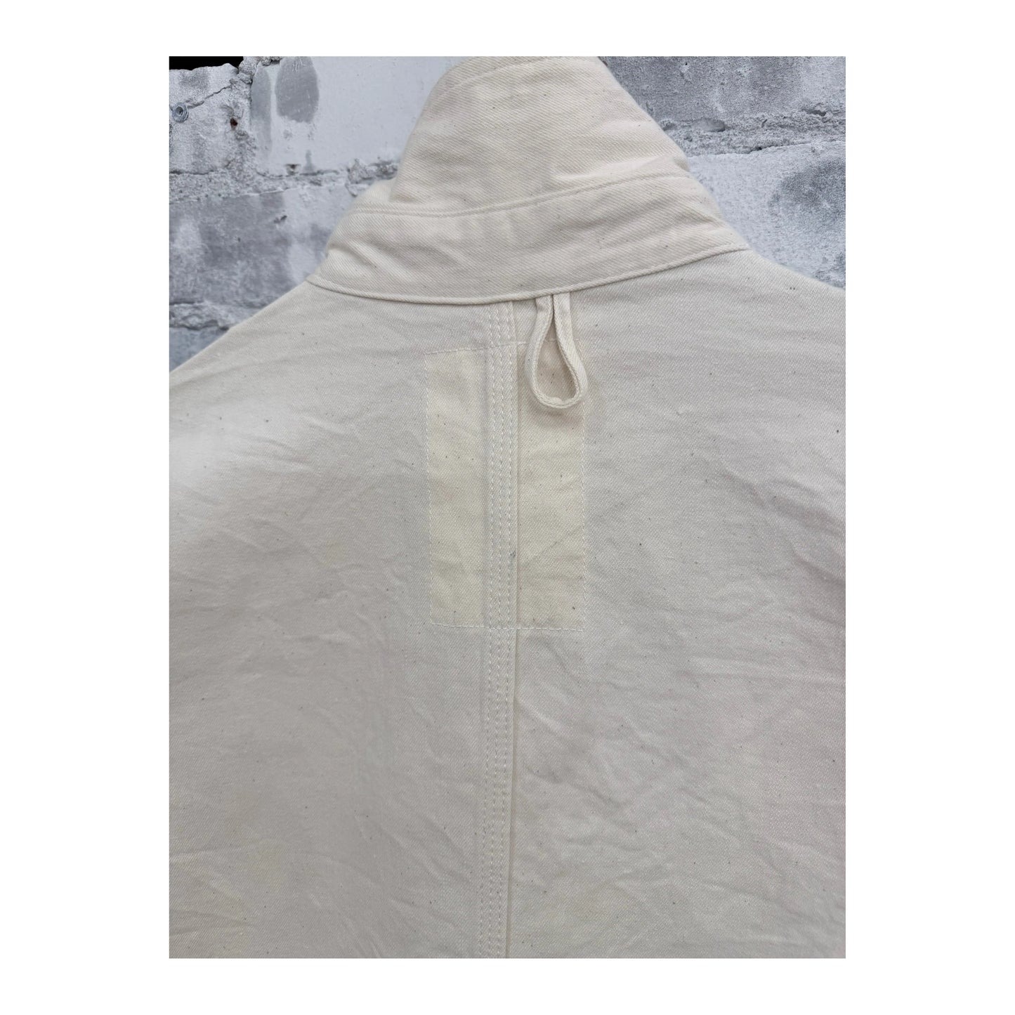 Men's denim one-wash coveralls by H-Unit, featuring a classic fit with front pockets and reinforced seams.