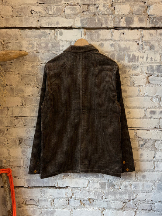Wythe Donegal Corduroy Barn Jacket - Rustic Brown Black