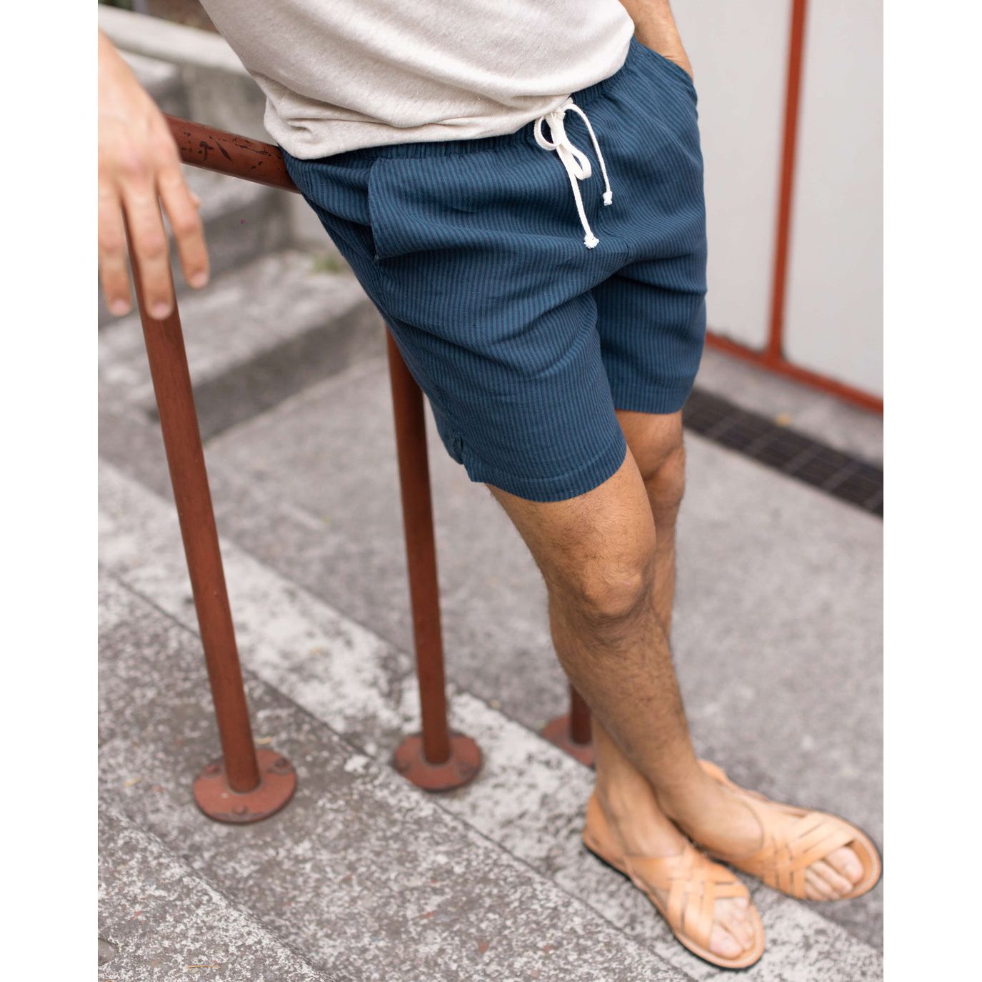 Bo Shorts - Overdye Dusk - DUNE + SALT