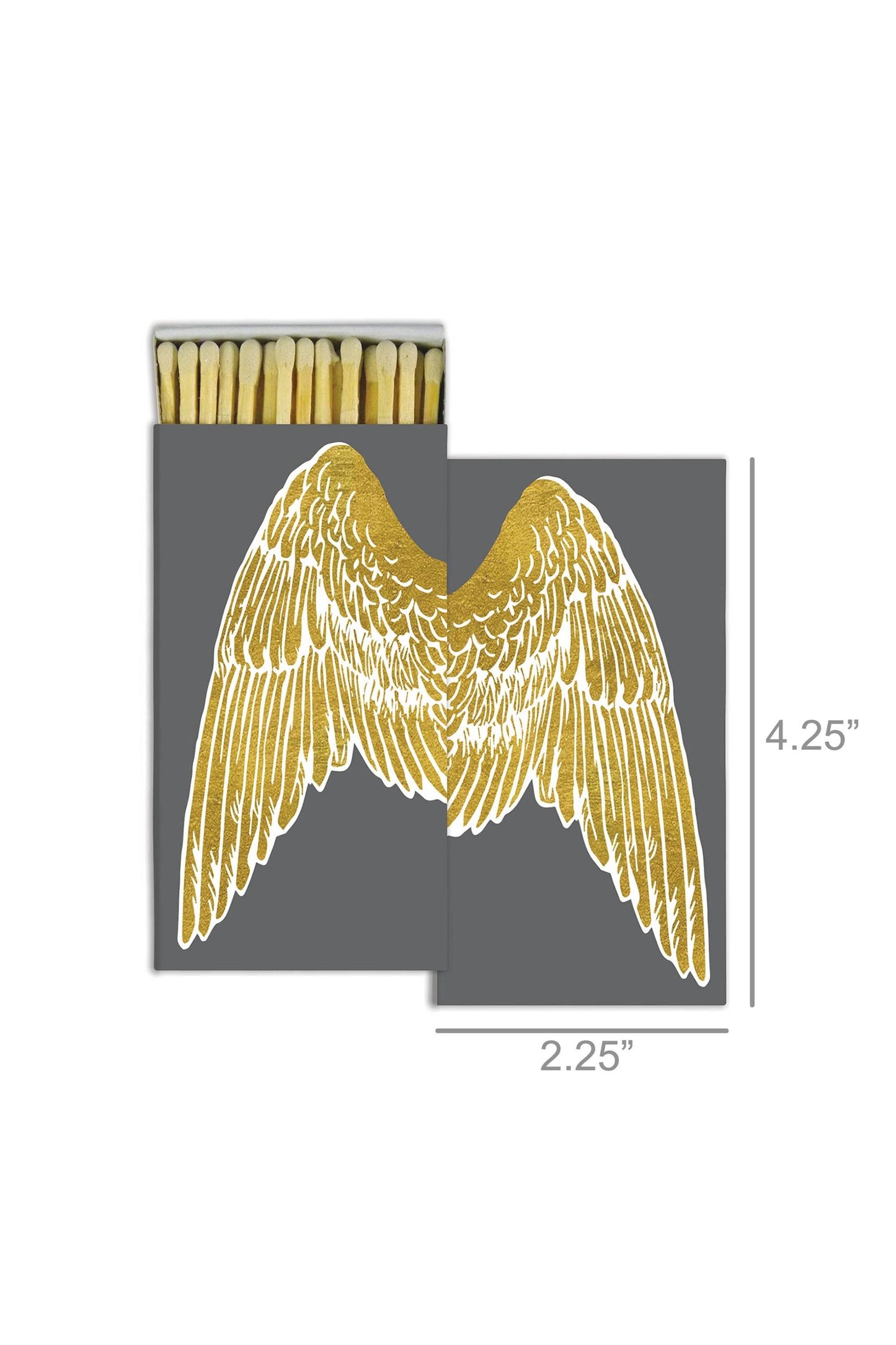 Gold Foil Wings Matches - DUNE + SALT