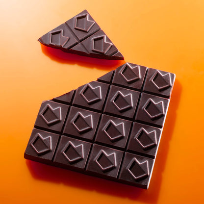 Eat Gold Organics Stay Sane chocolate bar accessory, showcasing its rich, delicious appearance and packaging design.
