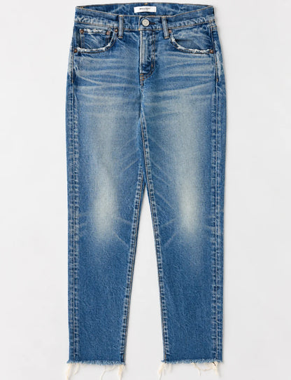 Moussy Halsey Skinny Jean - Light Blue Dark Slate Blue