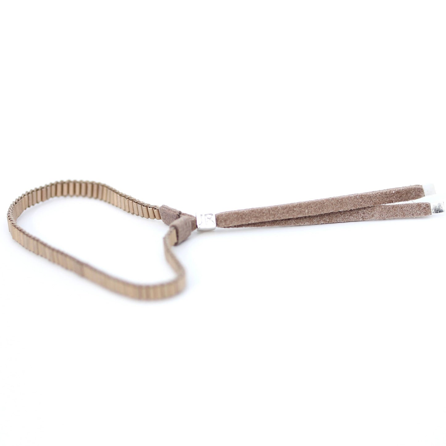 Julie Rofman Julie Rofman - Matte gold mini bracelet White Smoke