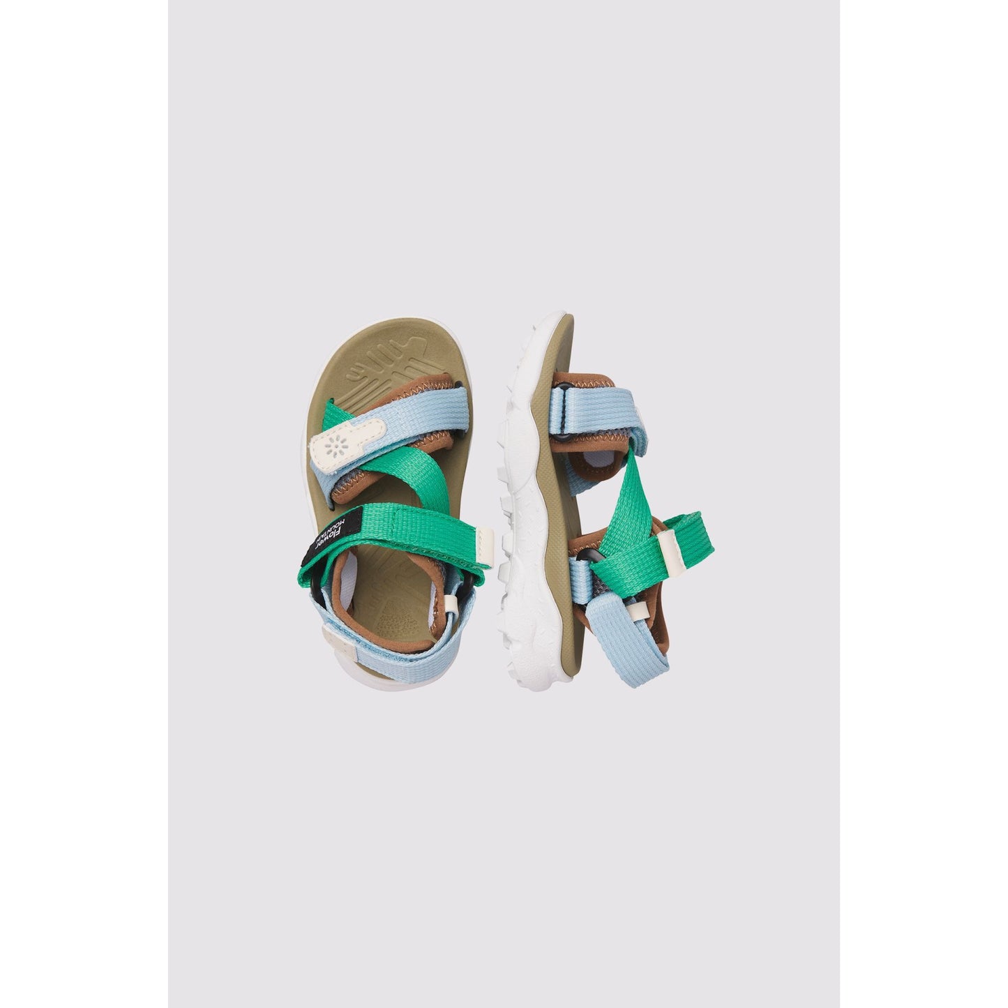 Nazca 2 Junior Sandal - Green/Blue - DUNE + SALT