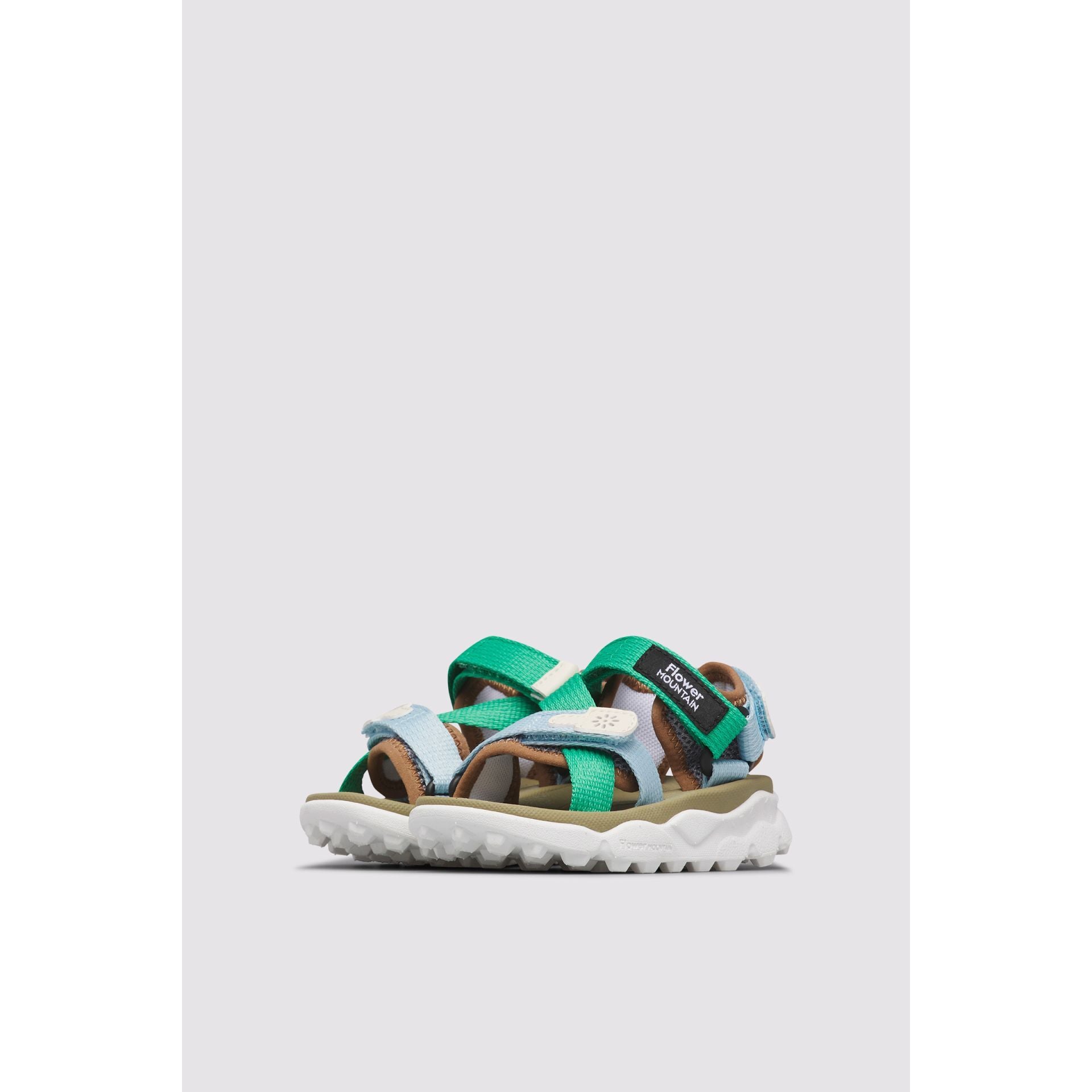 Nazca 2 Junior Sandal - Green/Blue - DUNE + SALT