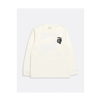 White men's T-shirt from Far Afield featuring "The New Fatherhood OK" print, casual fit and soft fabric.