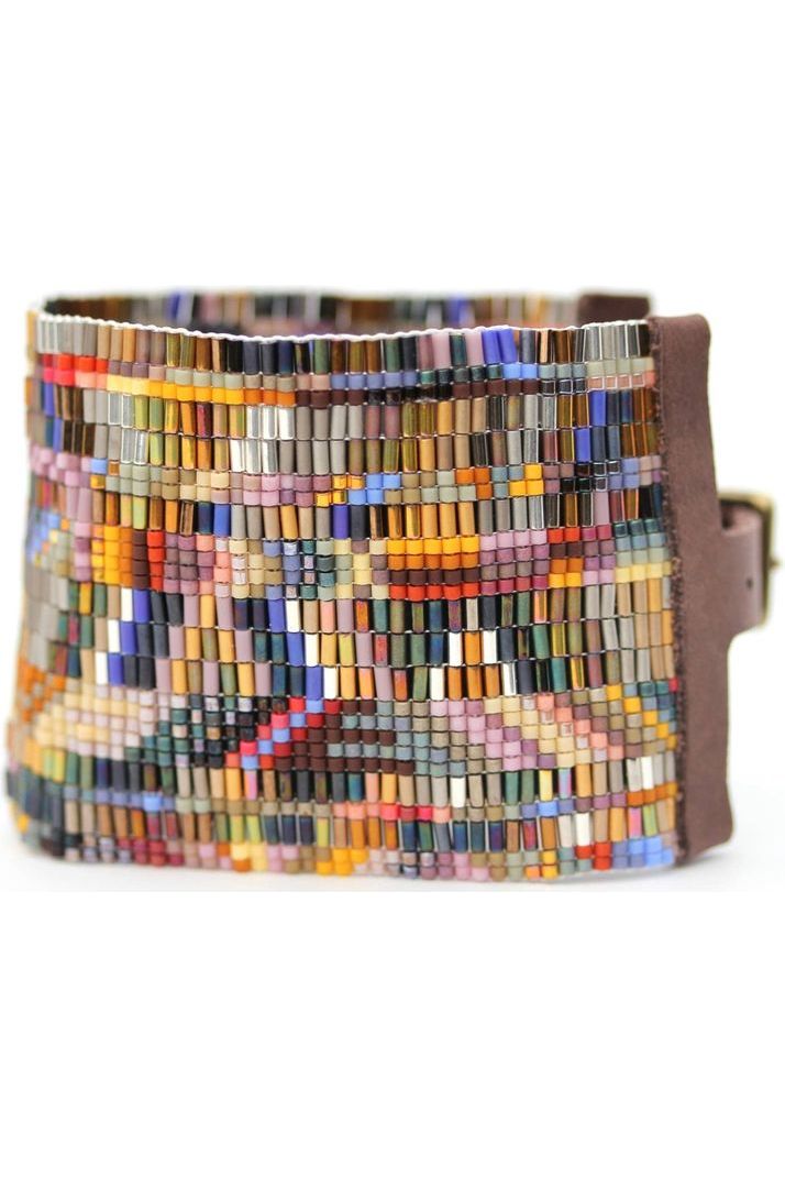 JR34 Patchwork Cuff - DUNE + SALT