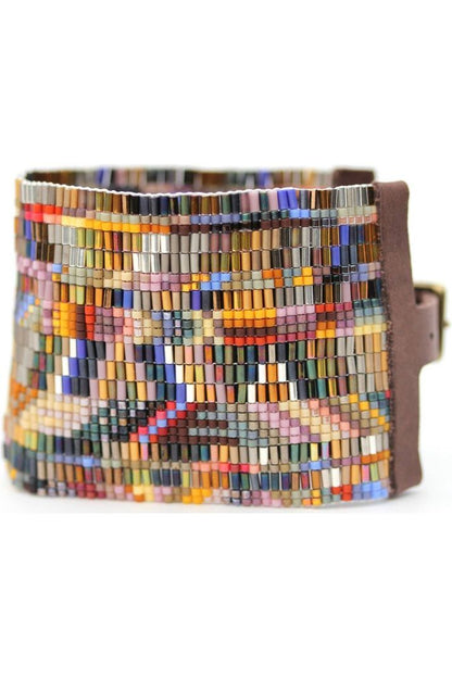 JR34 Patchwork Cuff - DUNE + SALT