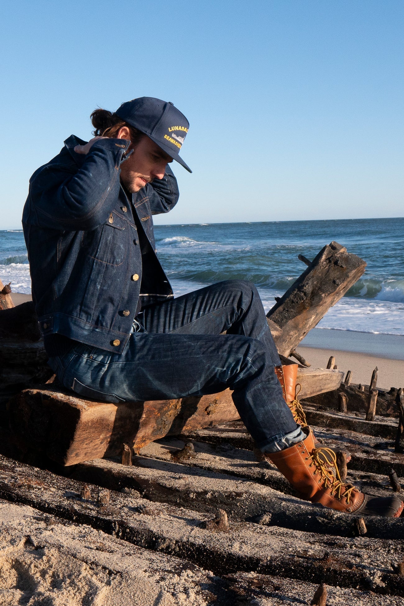 Terry Tapered Jean - Flower Moon - DUNE + SALT