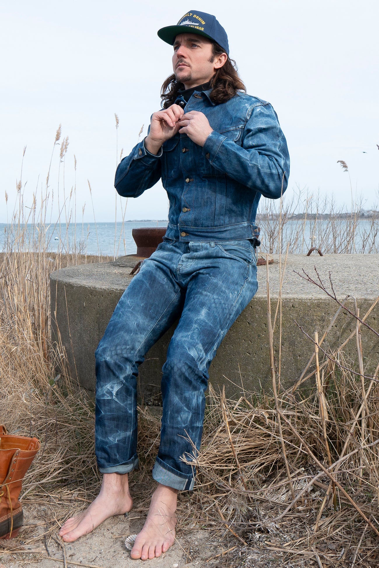 Terry Tapered Jean - Flower Moon - DUNE + SALT