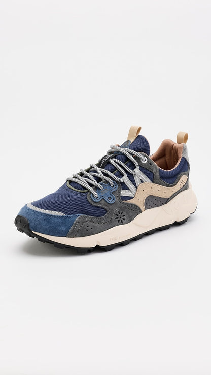 Flower Mountain Yamano 3 Uni Sneaker - Navy/Anthracite White Smoke