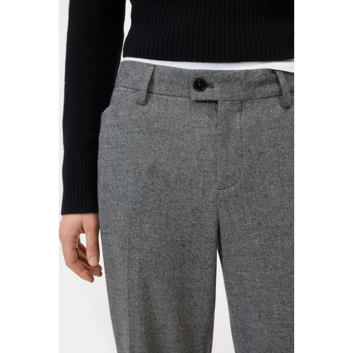 Women's Flye Flared Flannel Pants by Closed in vibrant multi-color, featuring a relaxed fit and stylish flare design.