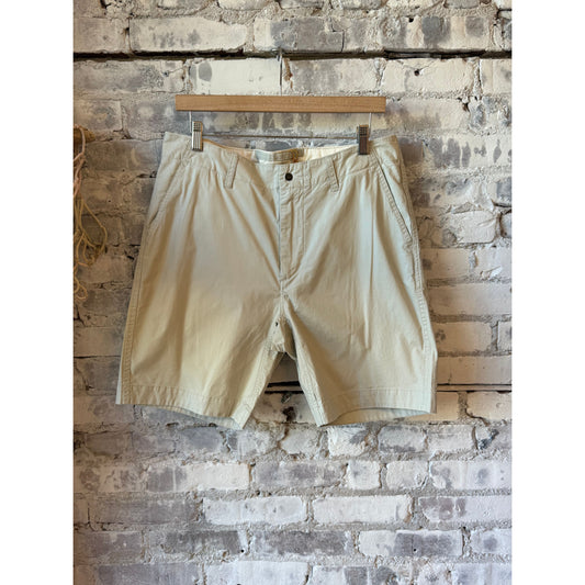 Men's Relwen Flyweight Flex Shorts 8.5 inches in driftwood color, featuring lightweight fabric and relaxed fit.