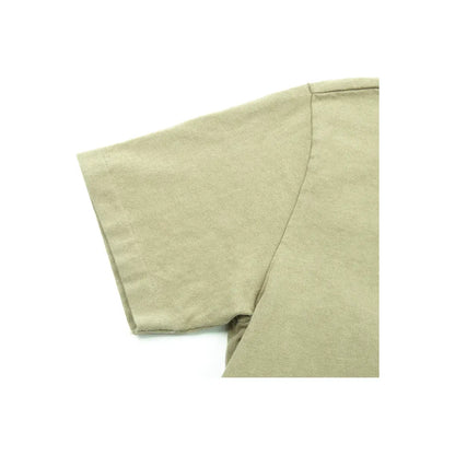 Men's 13 Ounce Pocket T-Shirt in fog color by Freenote Cloth, featuring a soft cotton fabric and front pocket detail.