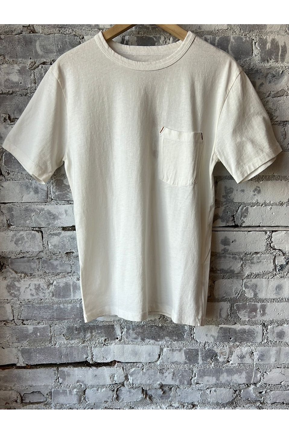 9 Ounce Pocket T-Shirt - White - DUNE + SALT