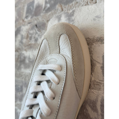 Fuji Men's Court Sneaker by Oncept in white cloud color, featuring a sleek athletic design and comfortable fit.