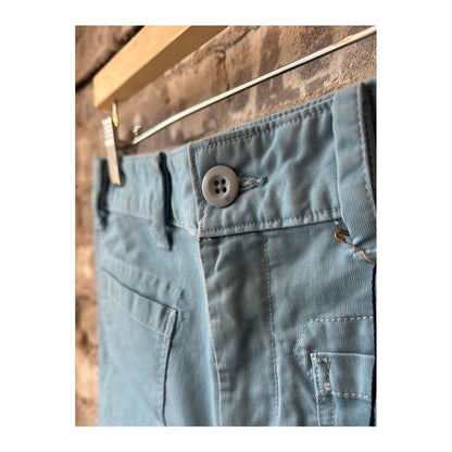 Women's 4-inch Sailor Shorts by G1 Women's in aqua, featuring a casual fit and nautical style, displayed on a neutral background.