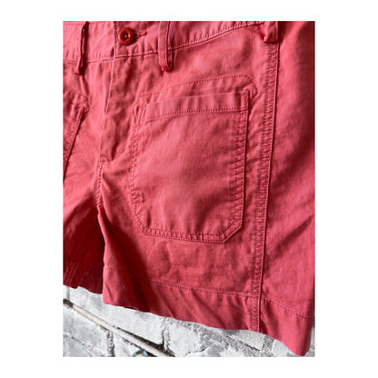 Women's G1 Sailor Shorts in Nantucket Red, 4-inch inseam, featuring a classic nautical style with a casual fit.