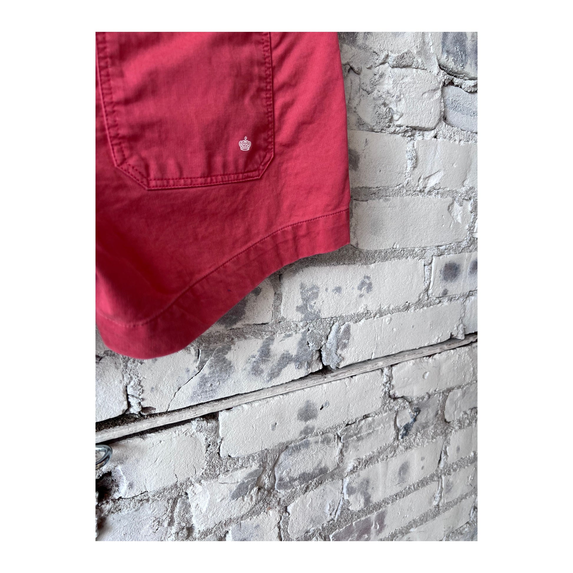 Women's 4-inch sailor shorts in Nantucket Red by G1 Women's, featuring a classic nautical style and comfortable fit.
