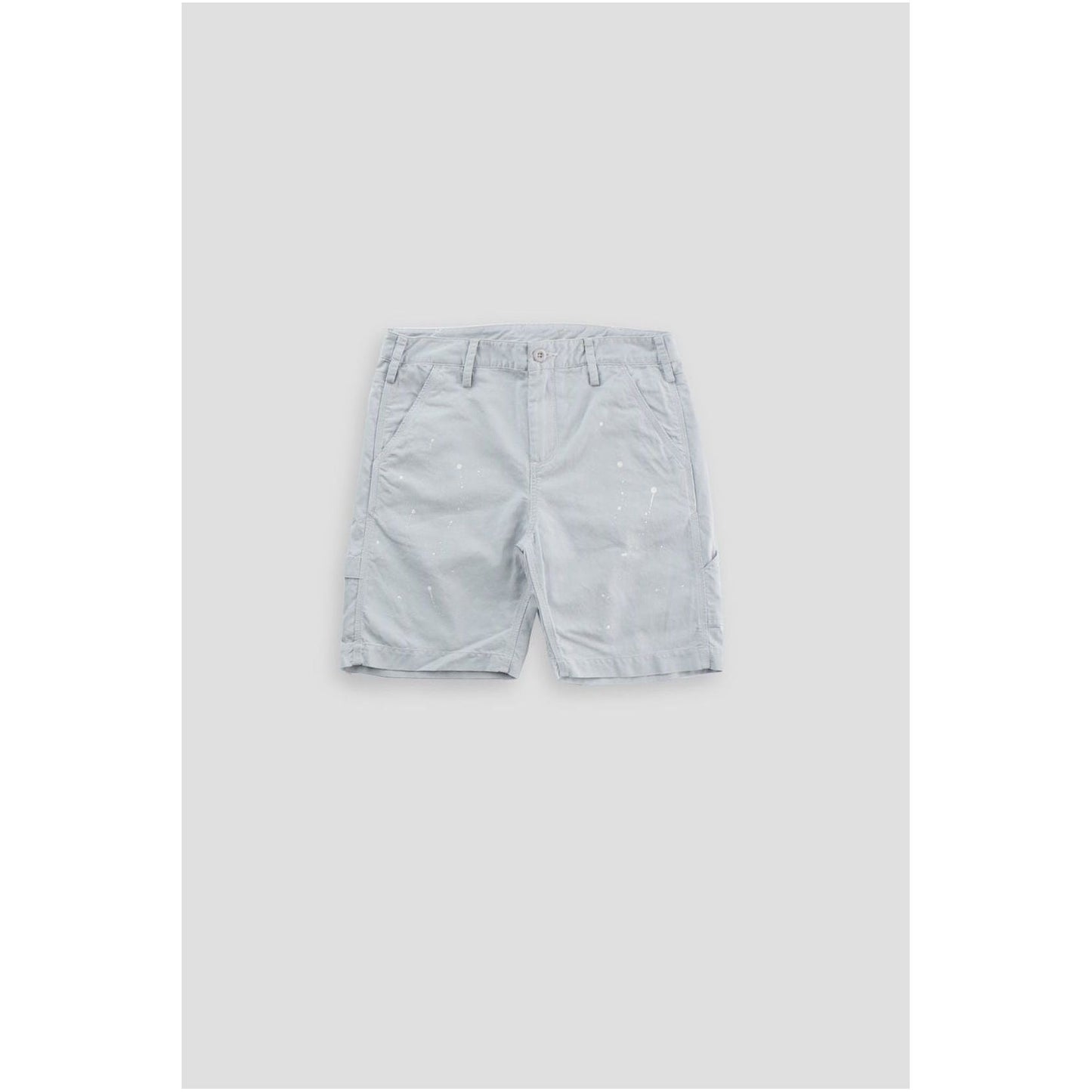Women's G1 Paint Splatter Painter Shorts in cloud with colorful paint splatter design, casual and stylish for everyday wear.