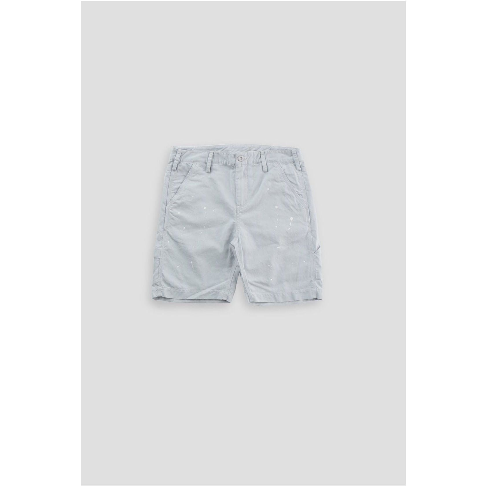 Women's G1 Paint Splatter Painter Shorts in cloud with colorful paint splatter design, casual and stylish for everyday wear.