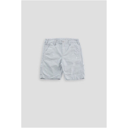 Women's G1 Paint Splatter Painter Shorts in cloud with colorful paint splatter design, casual and stylish for everyday wear.