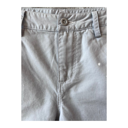 Women's G1 Paint Splatter Painter Shorts in Cloud with colorful paint splatter design on lightweight fabric.