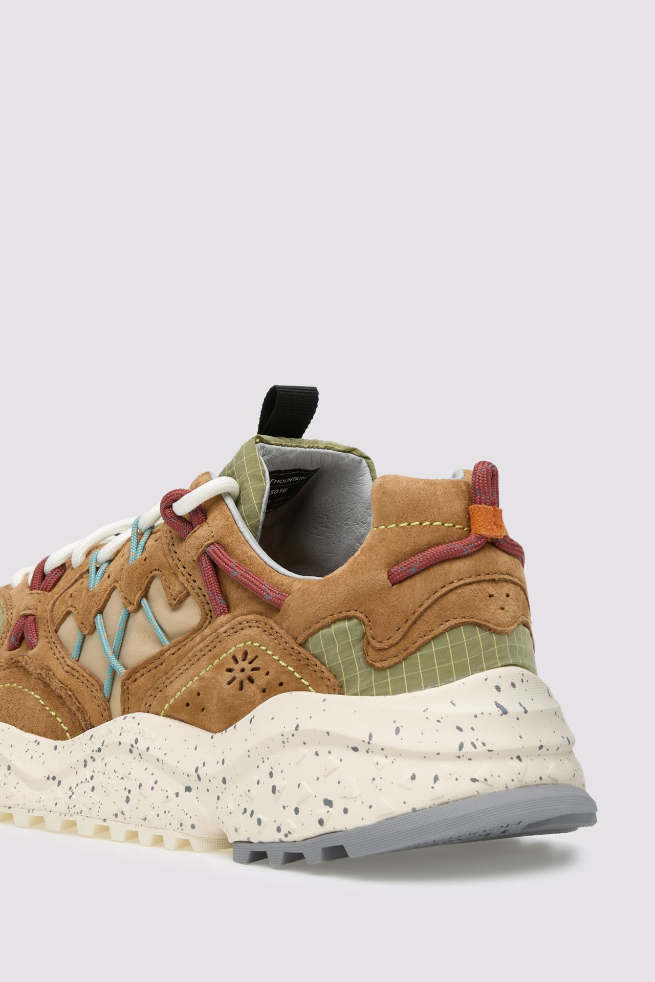 Yamabushi Men's Suede/Nylon Ripstop Sneaker - Biscuit/Beige - DUNE + SALT