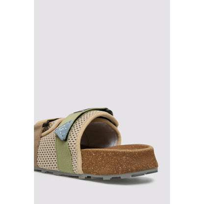 Niwa Slide Uni - Beige/Military - DUNE + SALT